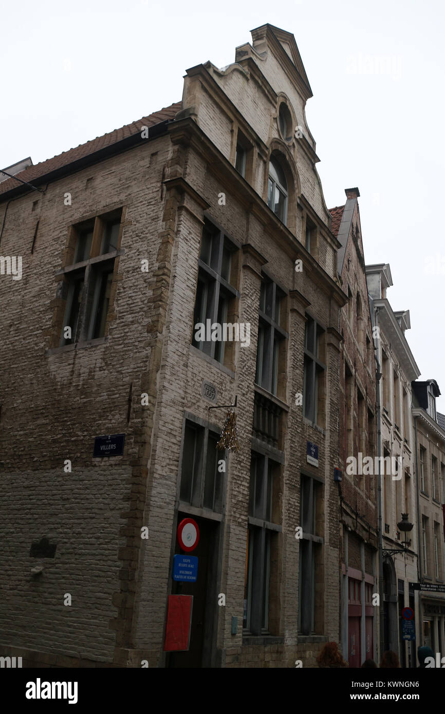 Traditional building - Oud Korenhuis - Brussels - Belgium Stock Photo