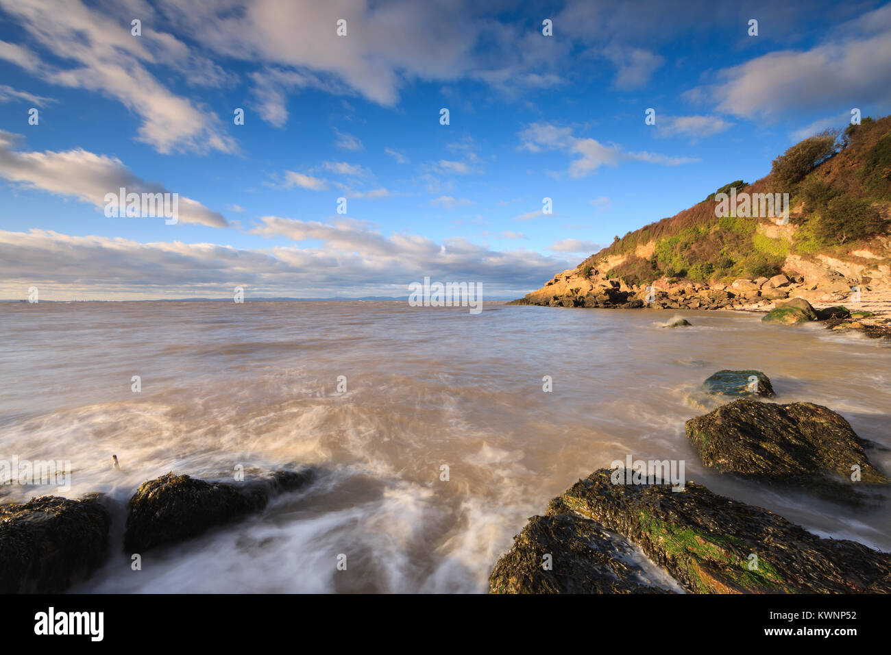 A view from Ladye Bay, Clevedon, Somerset Stock Photo Alamy