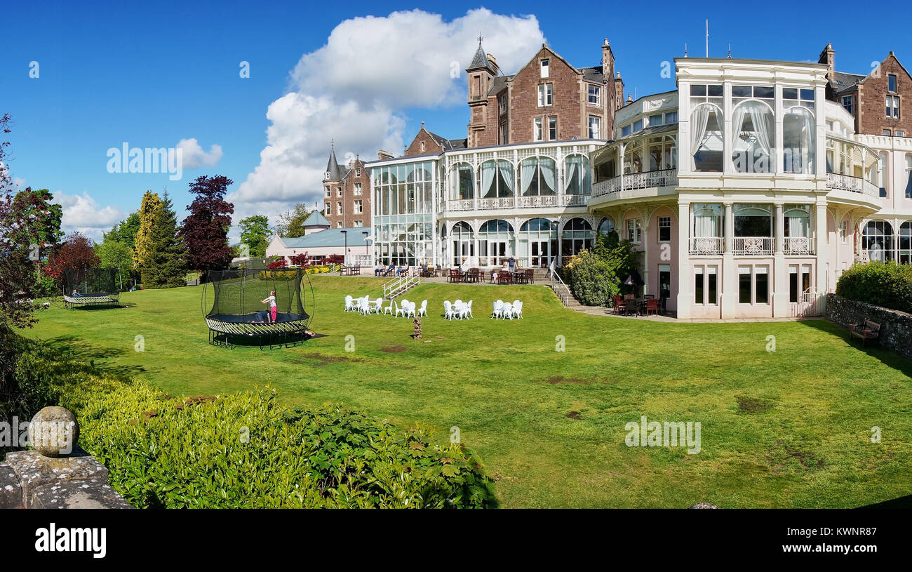 Crieff Hydro hotel, Crieff, a popular tourists destination in Scotland