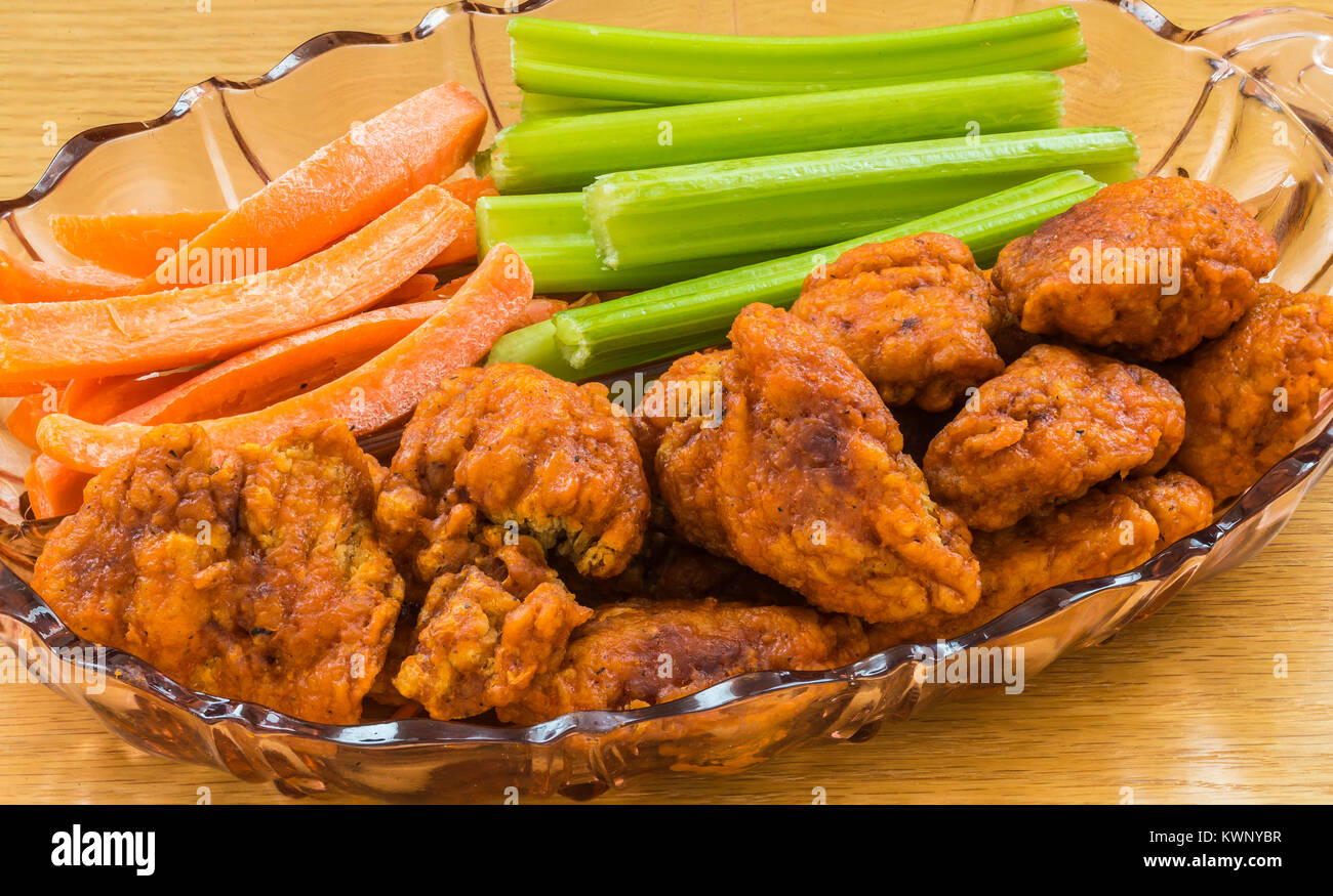 boneless chicken wings Stock Photo Alamy