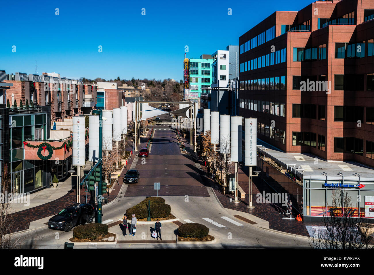 Denver Cherry Creek North Usa Stock Photo Alamy