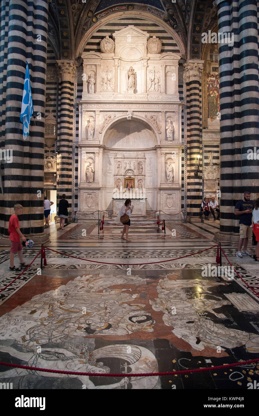 Altare Piccolomini (Piccolomini Altar) and Allegory of the Mount of