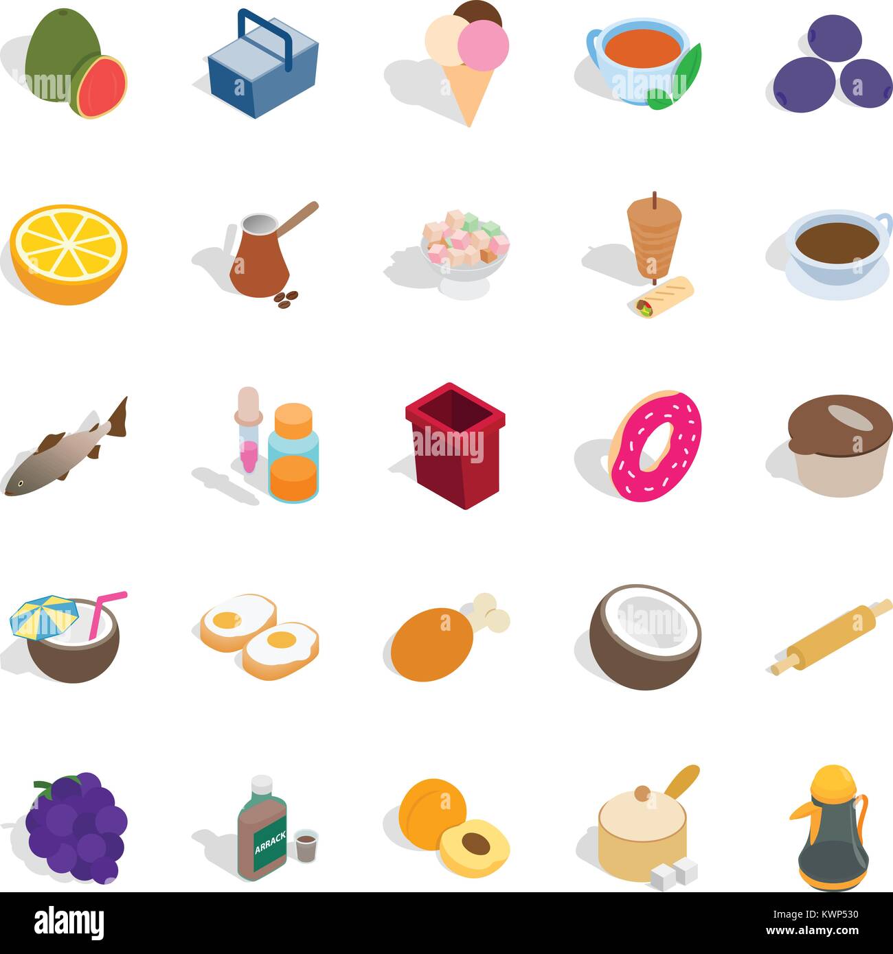 Prepare chow Stock Vector Images - Alamy