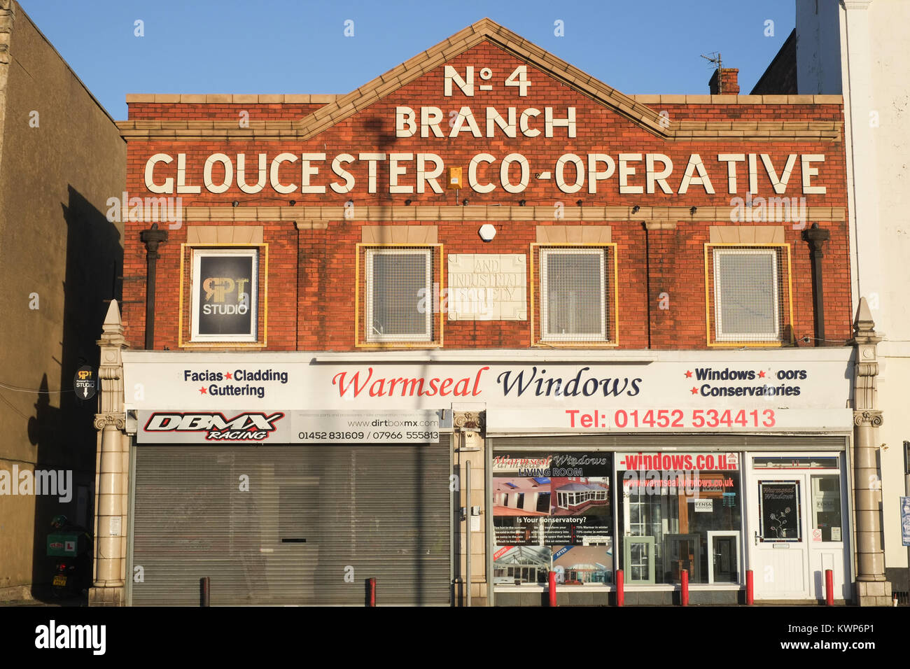 Gloucester Cooperative and Industrial Society premises Stock Photo