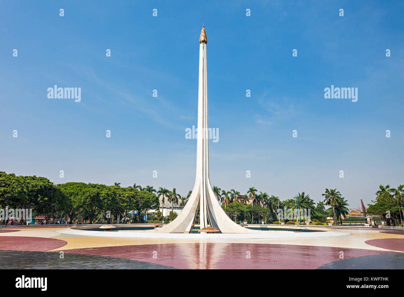 Monument In Taman Mini Indonesia Indah Is A Culture Based