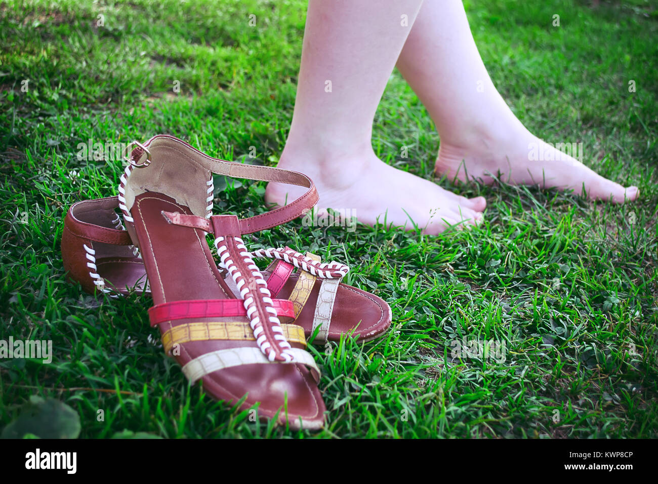 Persons Legs Jeans Grey Trainer Shoes Laying Grass Bright Green Stock Photo  by ©Michelle_Silke 361764408
