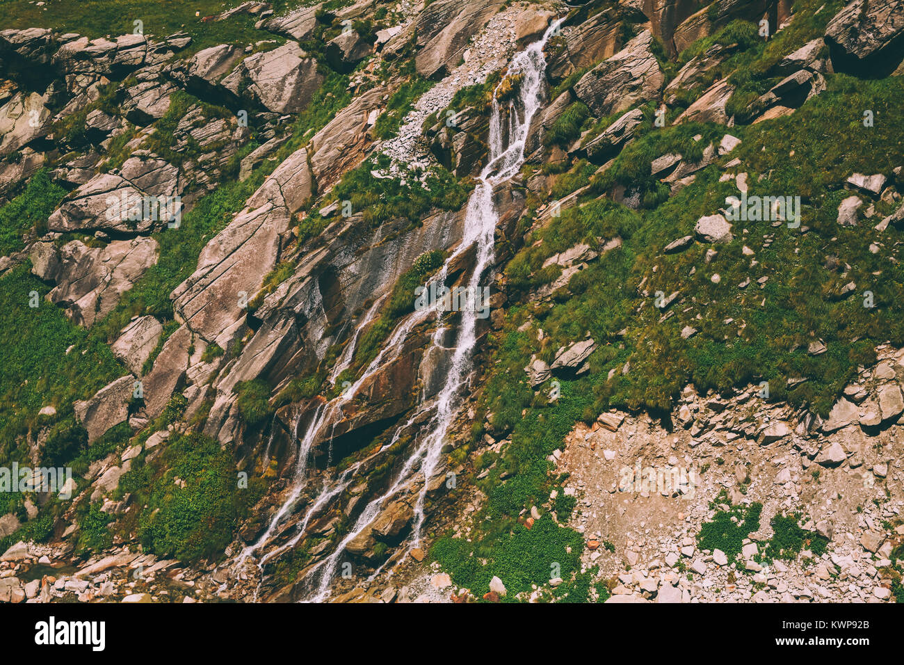 Beautiful small waterfall on hi-res stock photography and images - Alamy