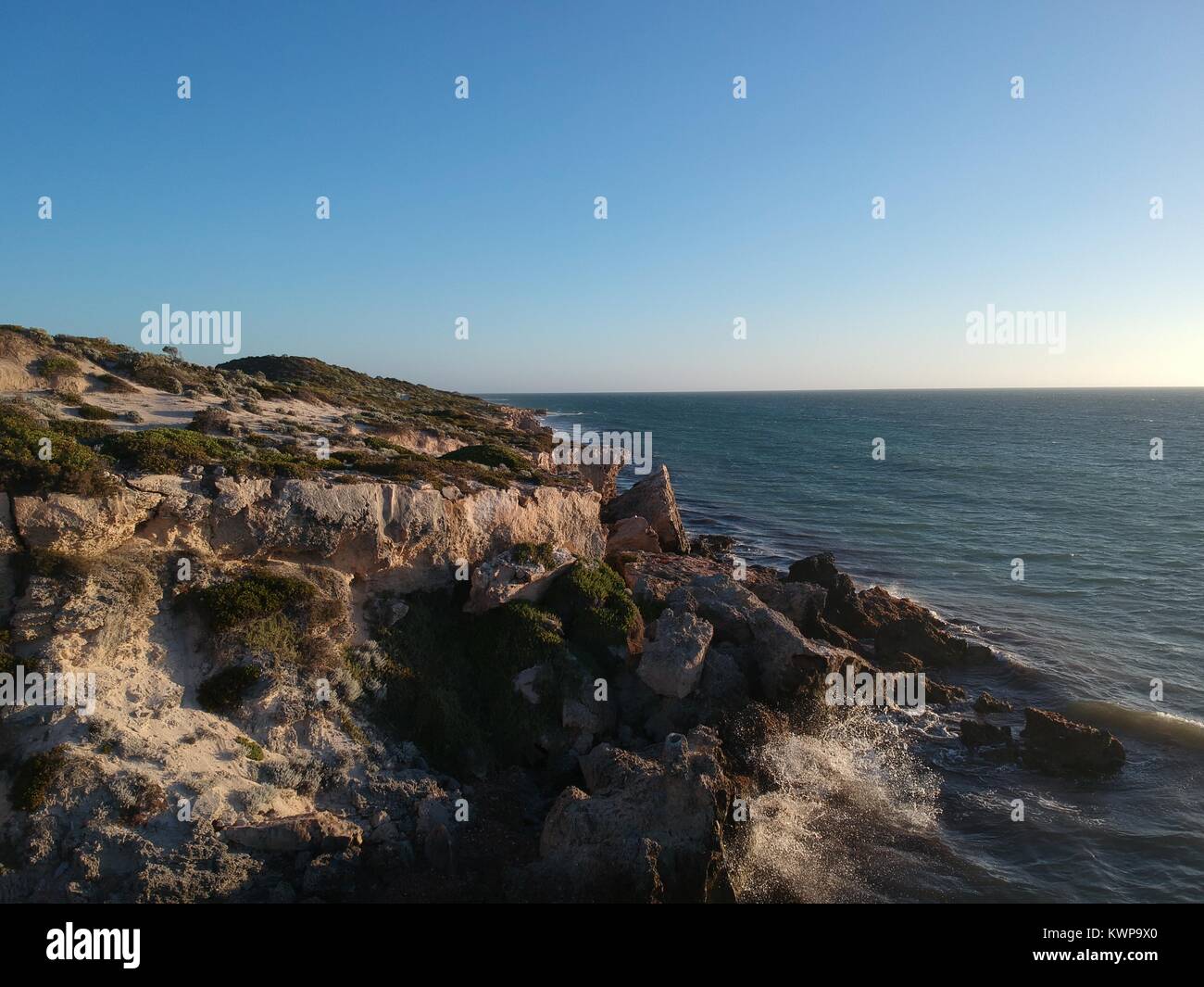 cliffs at brenton bay, western australia Stock Photo
