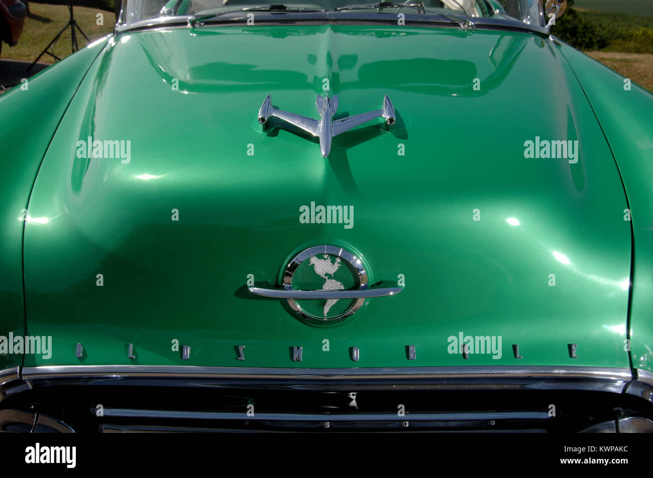 1954 Oldsmobile Rocket 88 convertible classic American car Stock Photo