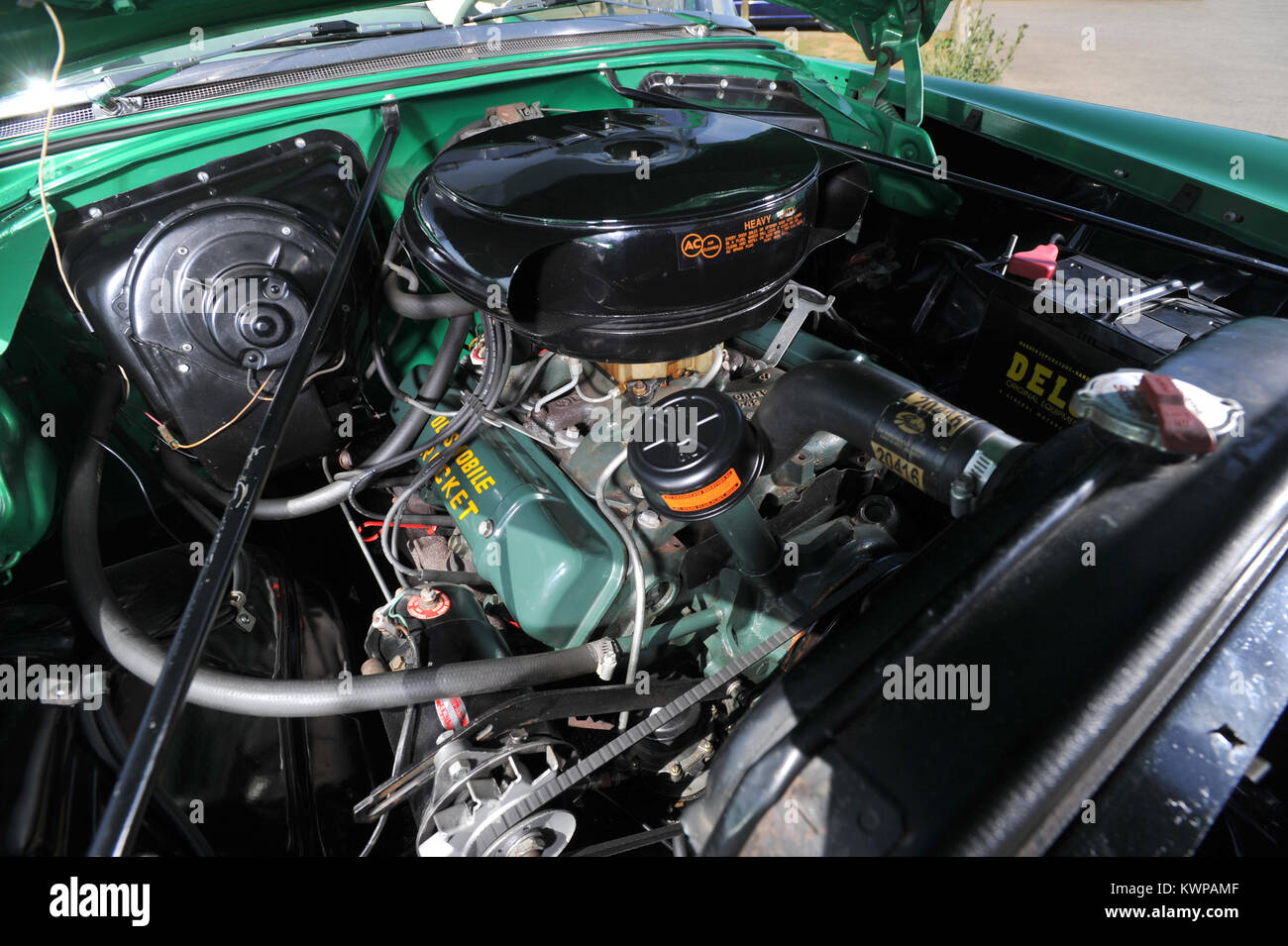 1954 Oldsmobile Rocket 88 convertible classic American car Stock Photo