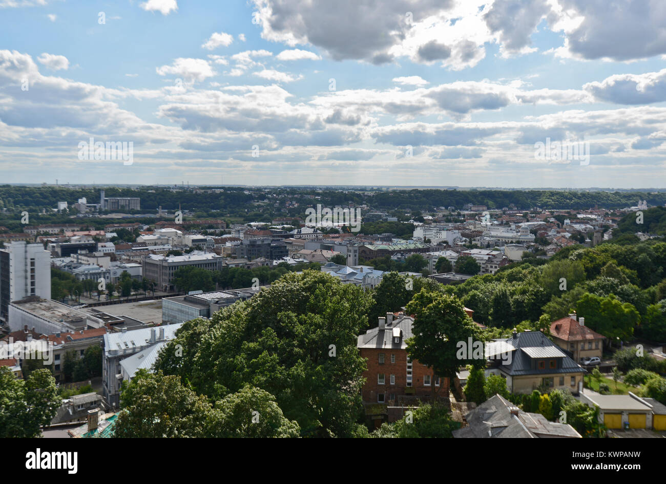 Kaunas city view hi-res stock photography and images - Alamy