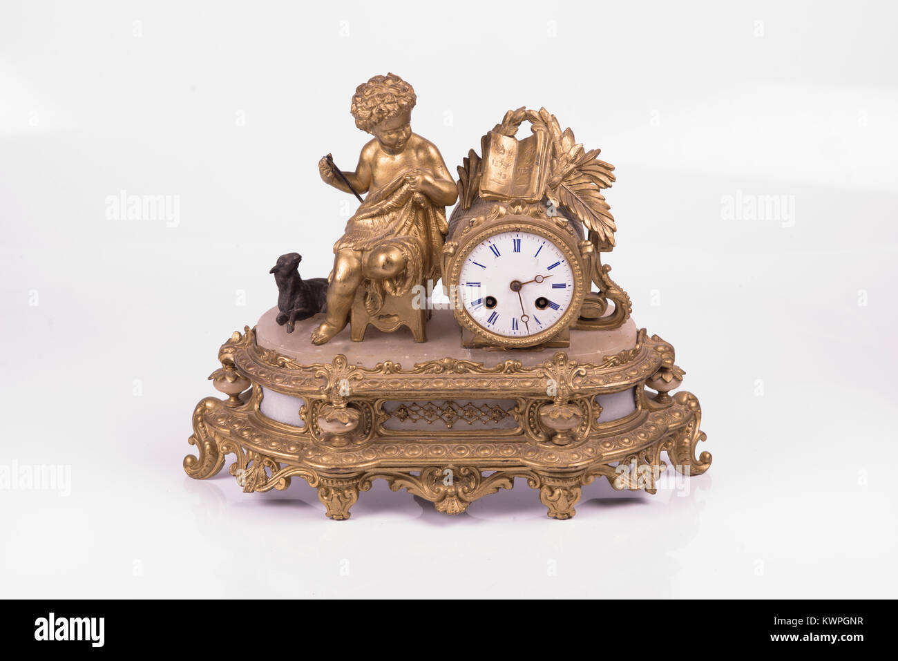 Antique mantel clocks hi-res stock photography and images - Alamy