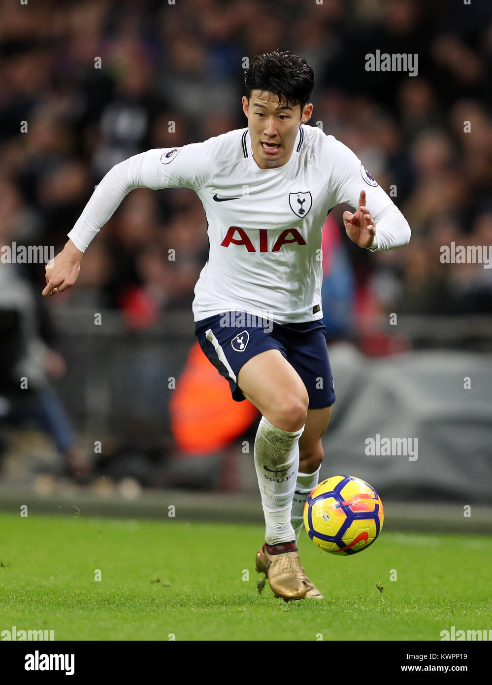 LONDON, ENGLAND - SEPTEMBER 19: Son Heung-min during the Premier League  match between Tottenham Hotspur and Chelsea at Tottenham Hotspur Stadium on  Se Stock Photo - Alamy