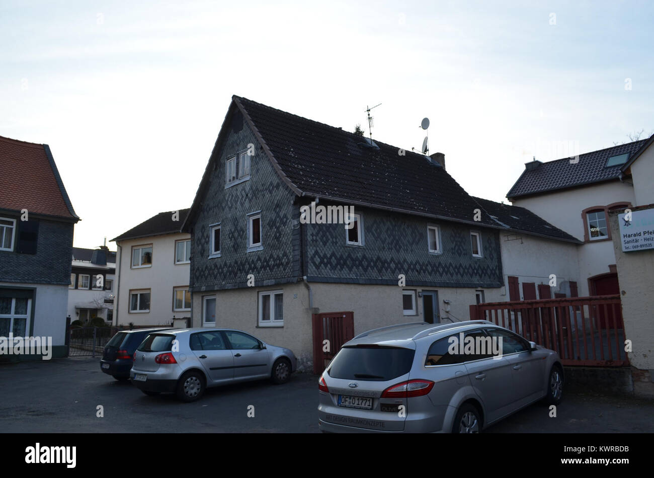 The building at Oberhofstraße 25, once owned by the Bieber family, is ...