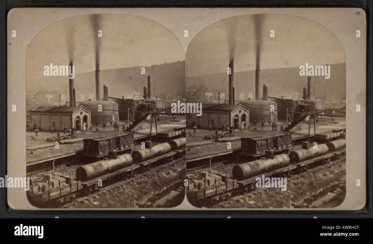 Oil refining 19th century hi-res stock photography and images - Alamy