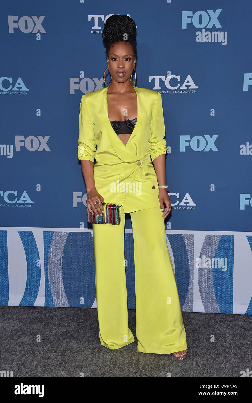 Pasadena, California, USA. 4th Jan, 2018. Michelle Mitchenor arrives for the FOX Winter TCA 2018 at the Langham Huntington Hotel. Credit: Lisa O'Connor/ZUMA Wire/Alamy Live News Stock Photo