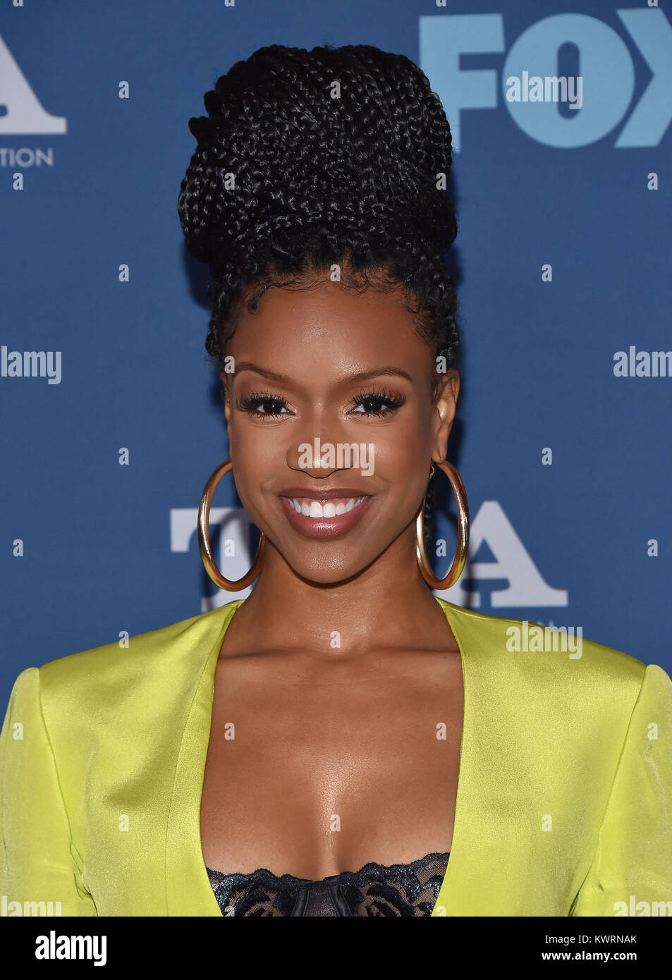 Pasadena, California, USA. 4th Jan, 2018. Michelle Mitchenor arrives for the FOX Winter TCA 2018 at the Langham Huntington Hotel. Credit: Lisa O'Connor/ZUMA Wire/Alamy Live News Stock Photo