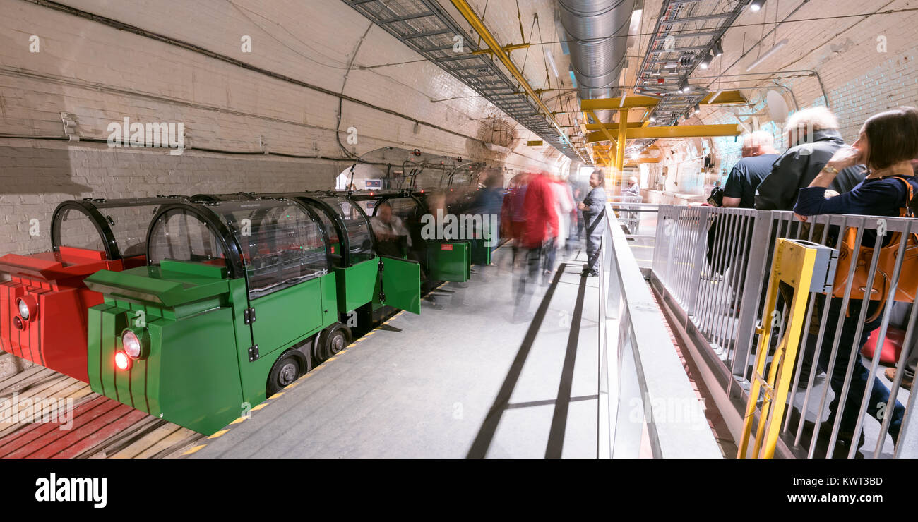 Mail Rail, Postal Museum, Mount Pleasant, London Stock Photo Alamy
