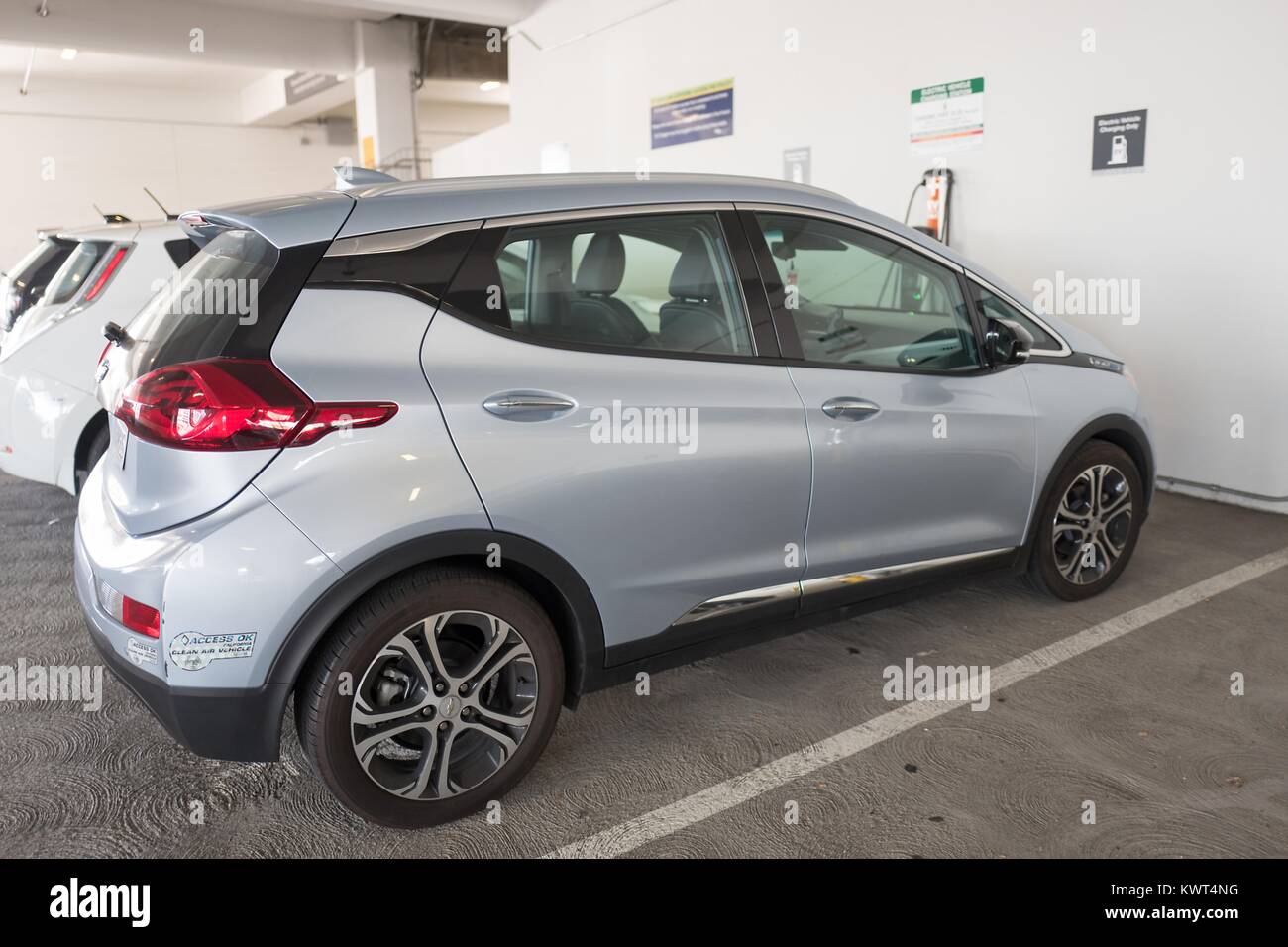 Chevrolet Bolt plugin electric vehicle, originally released in 2017