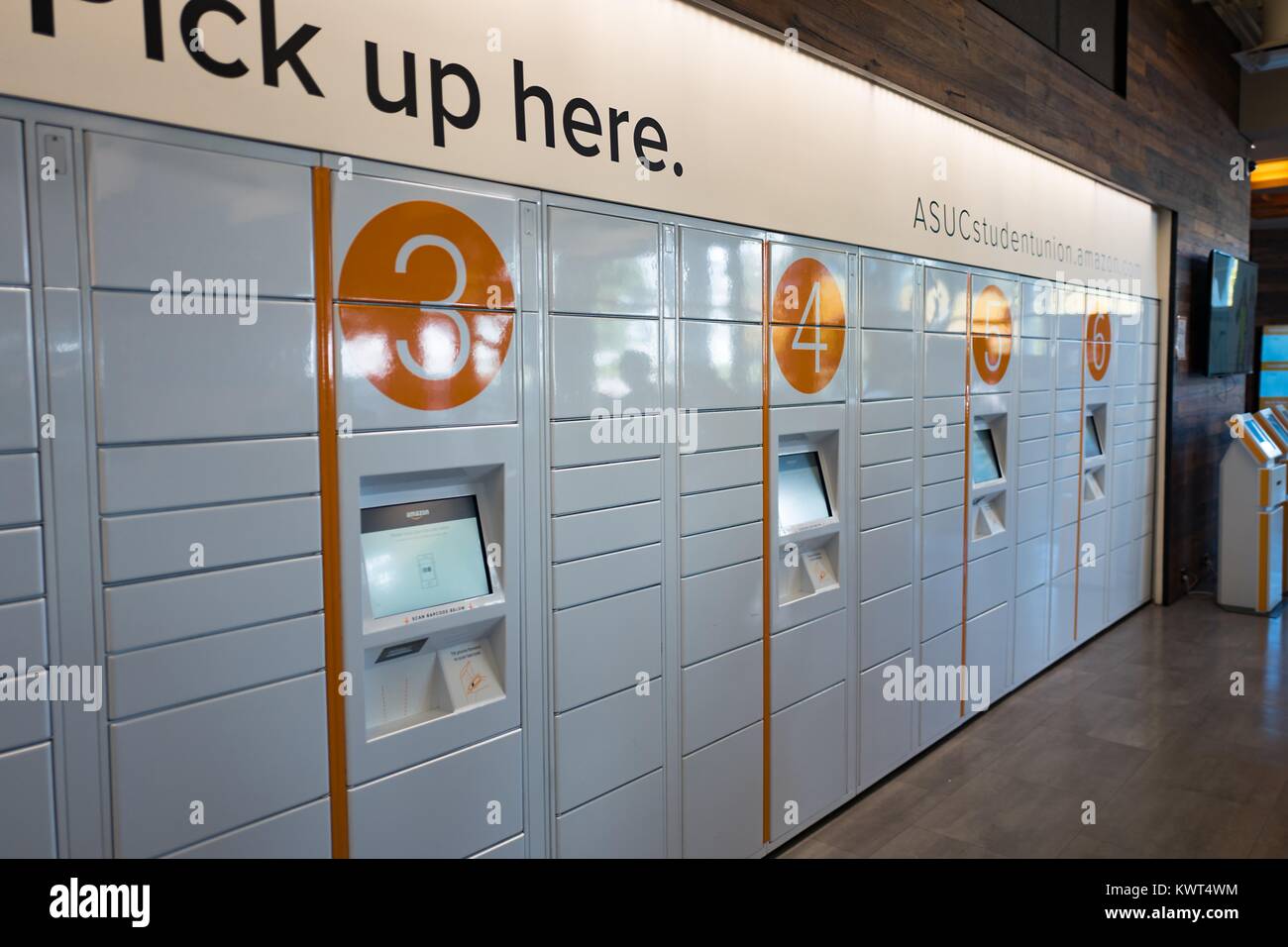 amazon locker pickup high resolution stock photography and images alamy