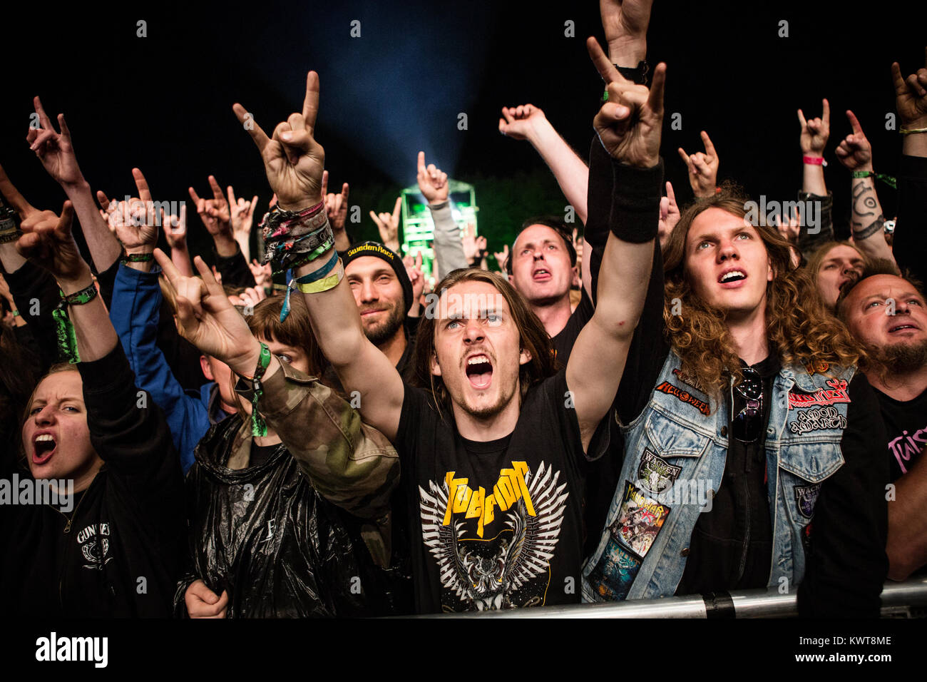 Enthusiastic Heavy Metal Fans Go Crazy At Copenhell Heavy Metal
