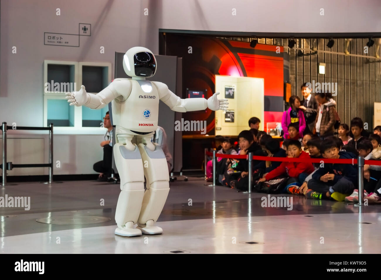 TOKYO JAPAN NOVEMBER 27 2015 Asimo The Humanoid Robot Created By TOKYO JAPAN NOVEMBER 27 2015 Asimo The Humanoid Robot Created By