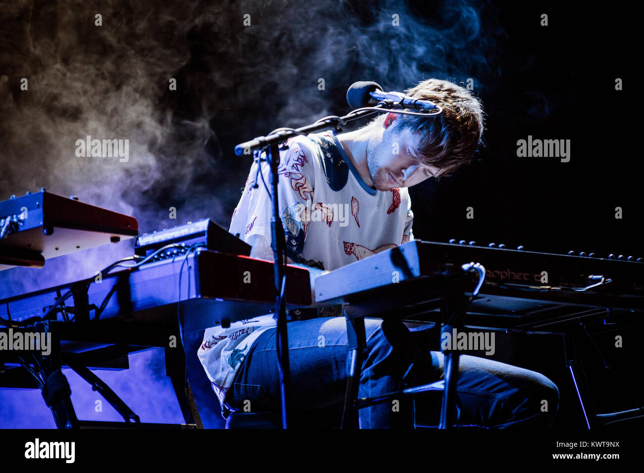 The English electronic music producer, singer and musician James Blake