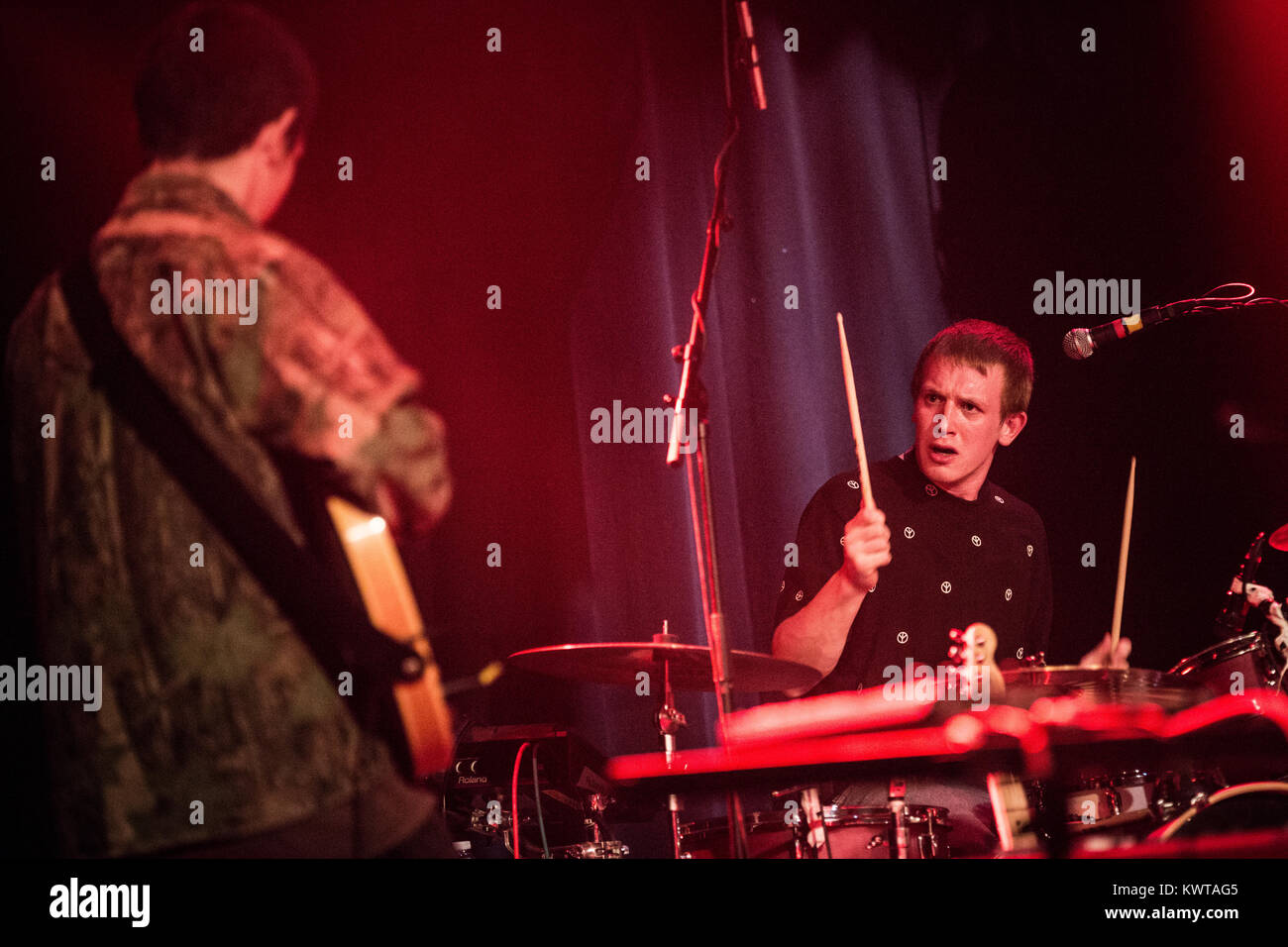 Musician and drummer Bass from King Krule’s band is here