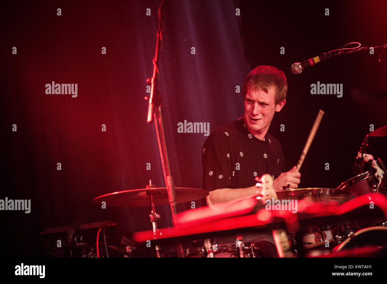 Musician and drummer Bass from King Krule’s band is here