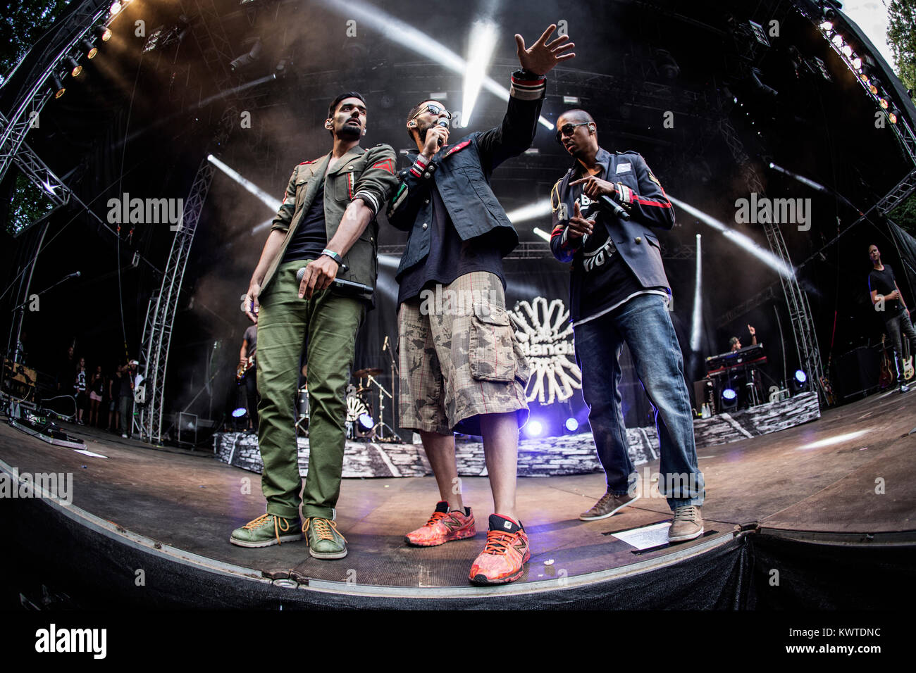 The Three Group Members And Rappers Of The Danish Group Outlandish Are 