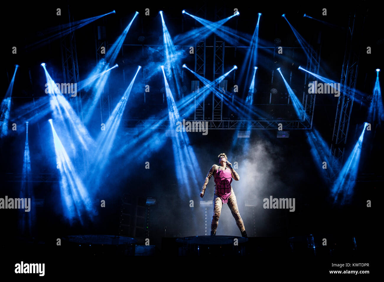 The Canadian singer, electronic musician and songwriter Peaches