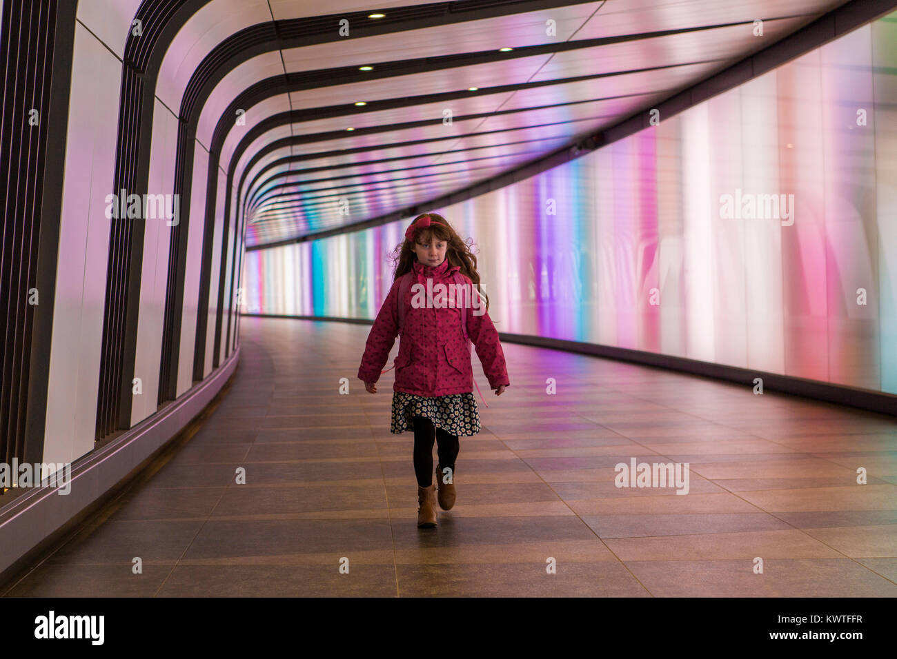 The Kings Cross tunnel Stock Photo Alamy