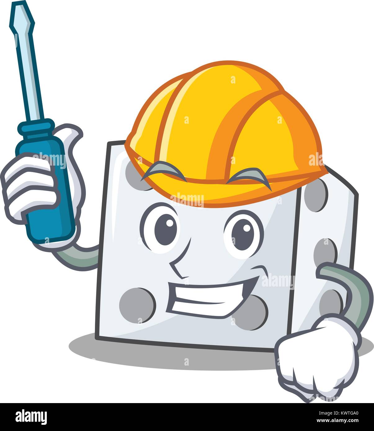 Automotive dice character cartoon style Stock Vector Image & Art Alamy