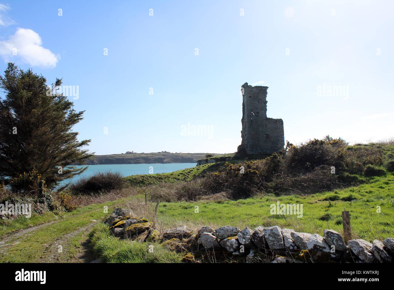 Castle Rossbrin west Cork, Ireland Stock Photo Alamy