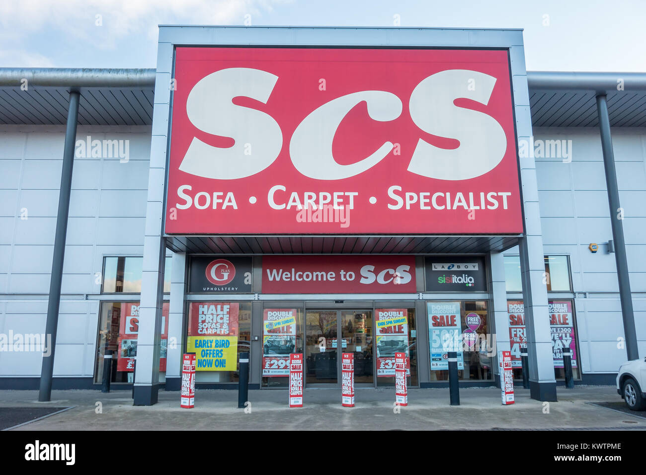 The SCS Store on the Brunel Retail Park, Rose Kiln Road, Reading Stock