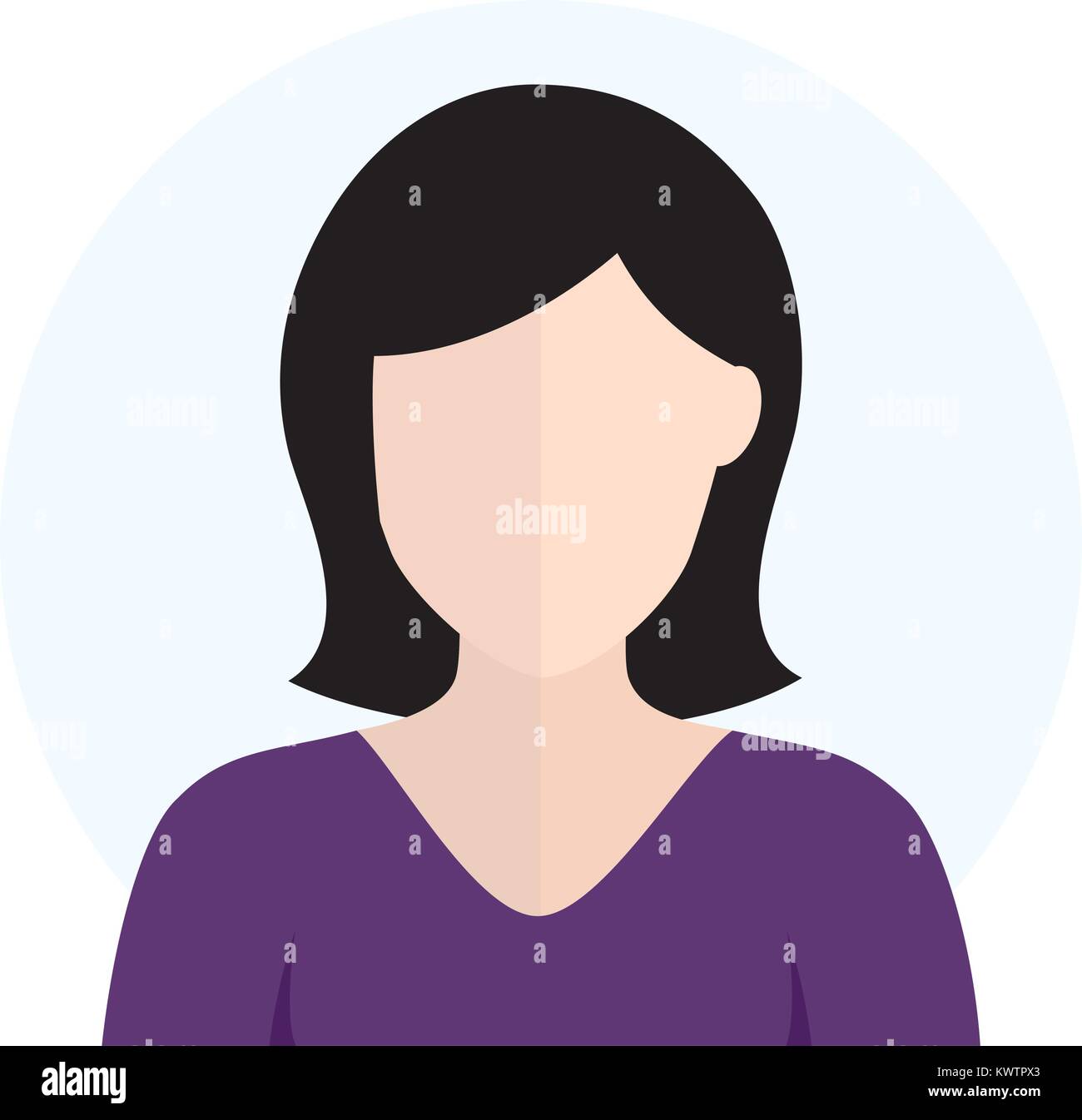 Flat Style Character Avatar Icon Stock Vector Image & Art - Alamy