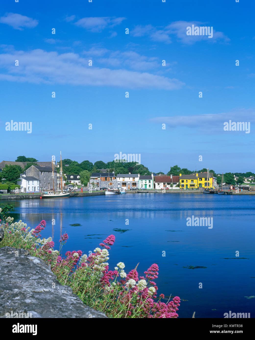 Kinvara, Galway Bay, County Galway, Ireland Stock Photo