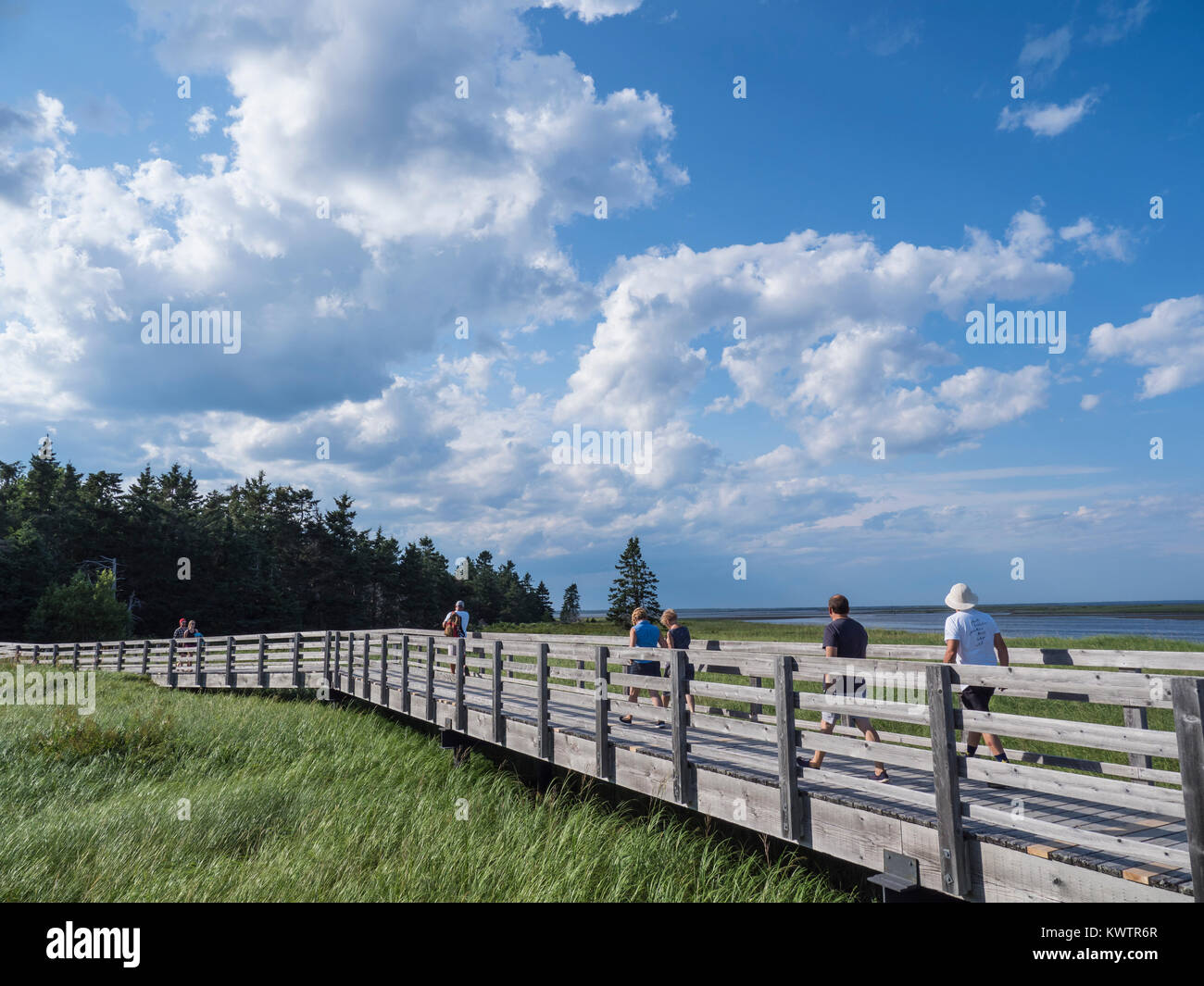 Boardwalk to South Kouchibouguac Dune, Kouchibouguac National Park, New