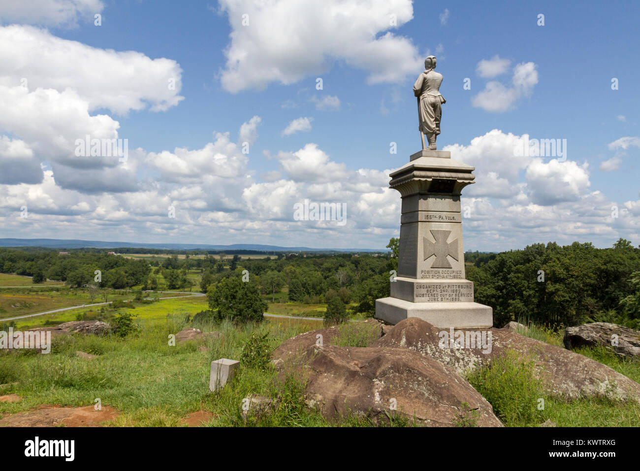 Little round top gettysburg hires stock photography and images Alamy