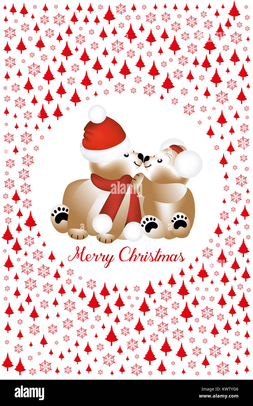 merry christmas bears