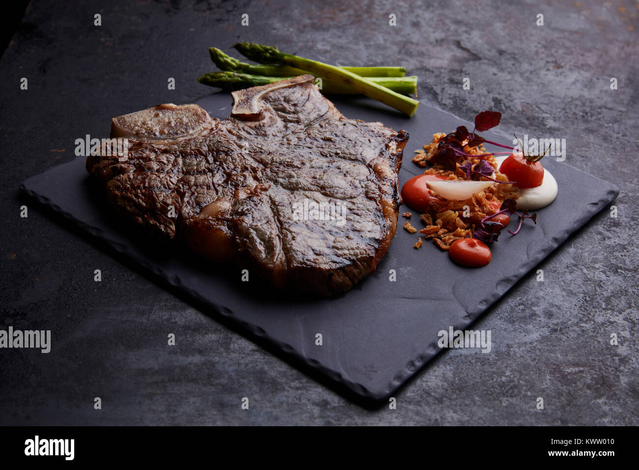 T bone steak studio hi-res stock photography and images - Alamy