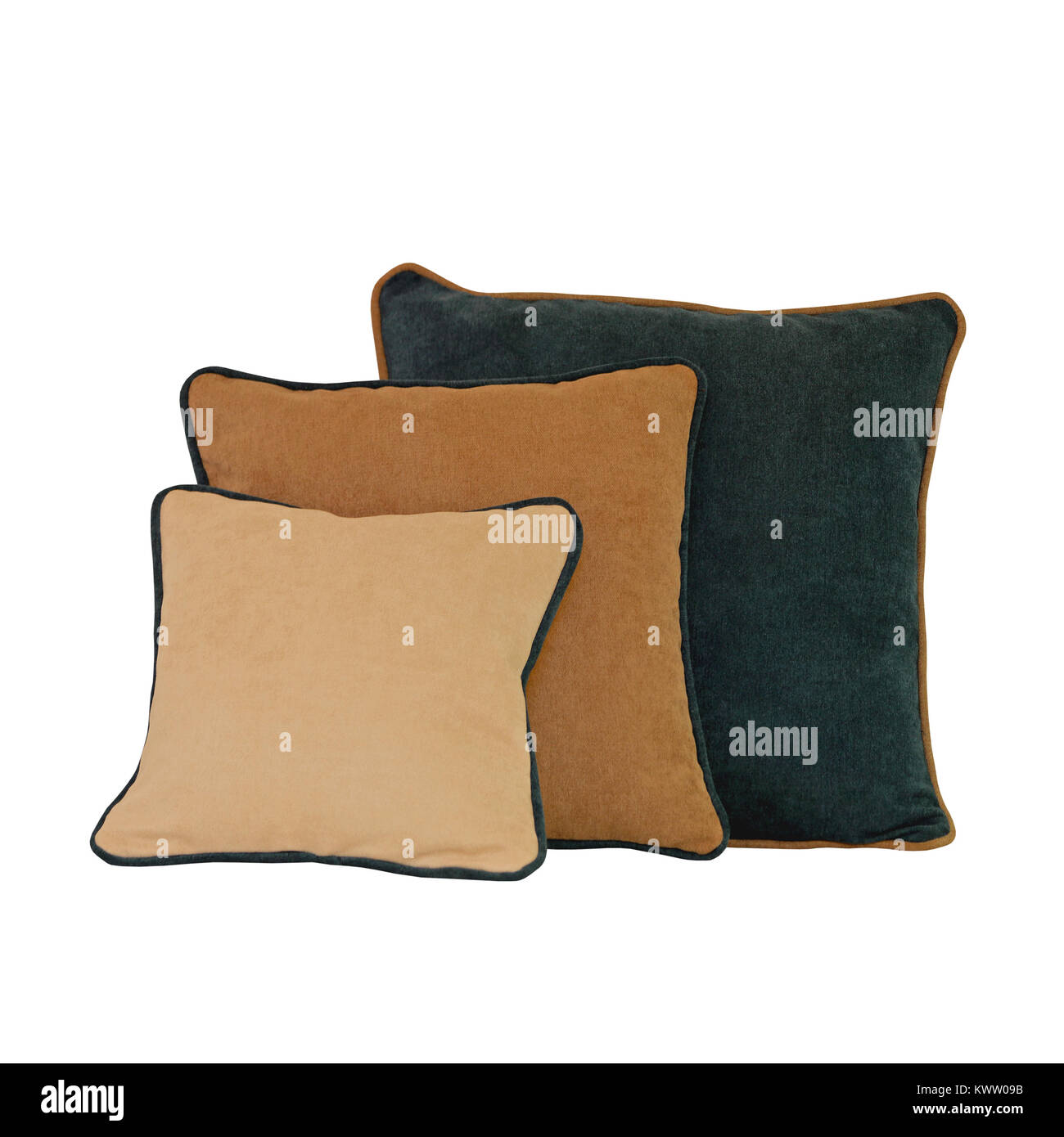 Classic Style Plush Pillows Isolated Stock Photo Alamy