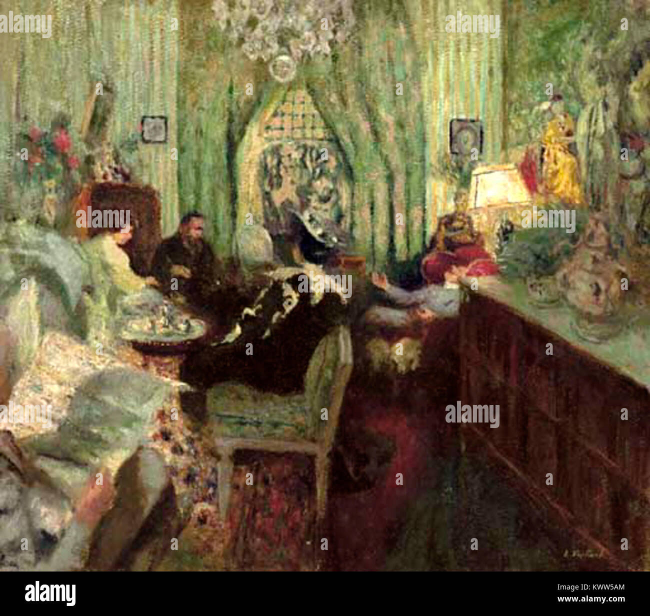 The salon of madame aron hi-res stock photography and images - Alamy