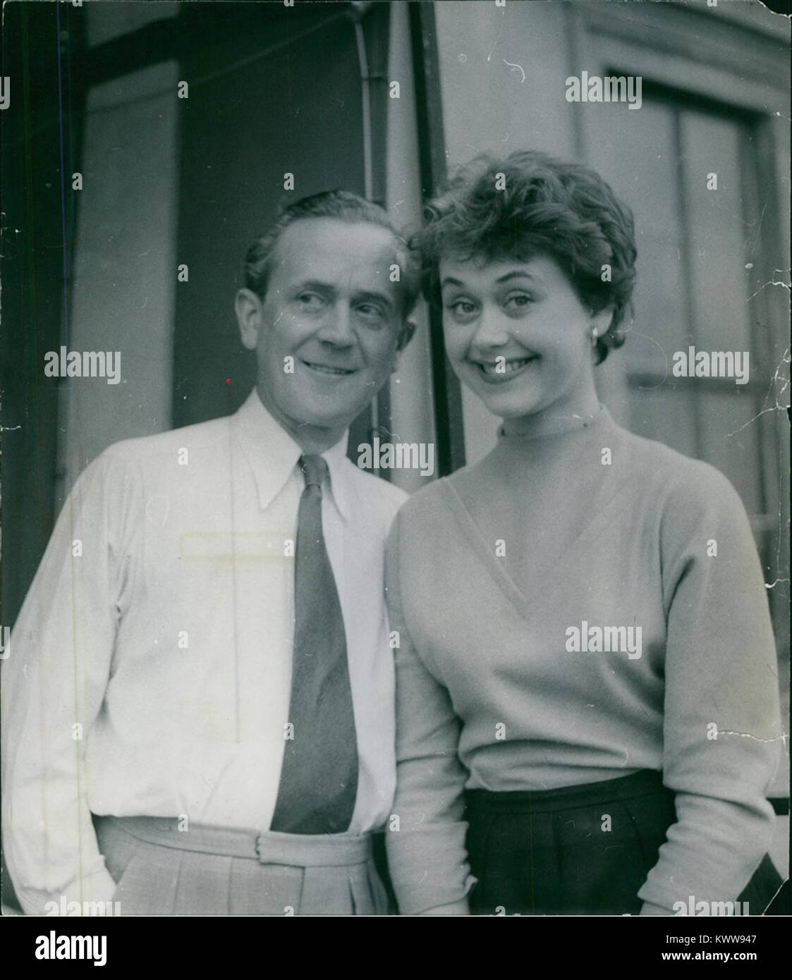 Åke och Lena Söderblom 1955 Stock Photo Alamy