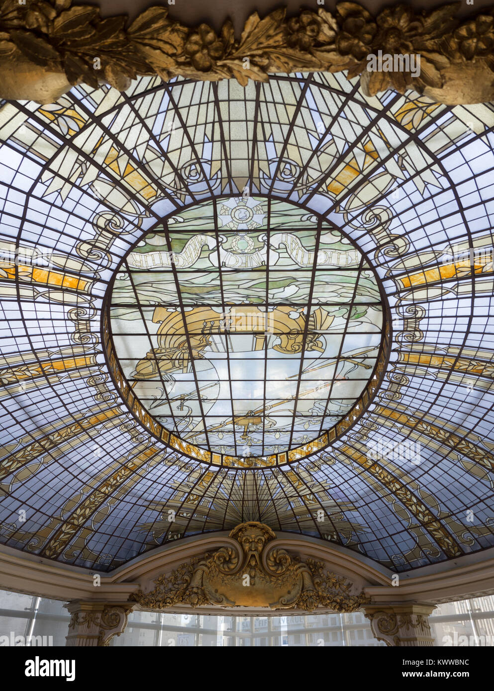 Ceiling of a mall in San Francisco Stock Photo Alamy