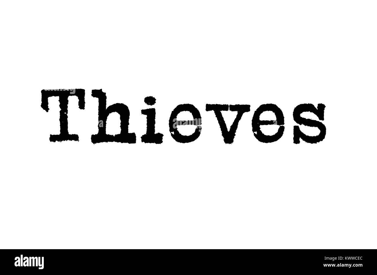 Thieves Cut Out Stock Images & Pictures Alamy