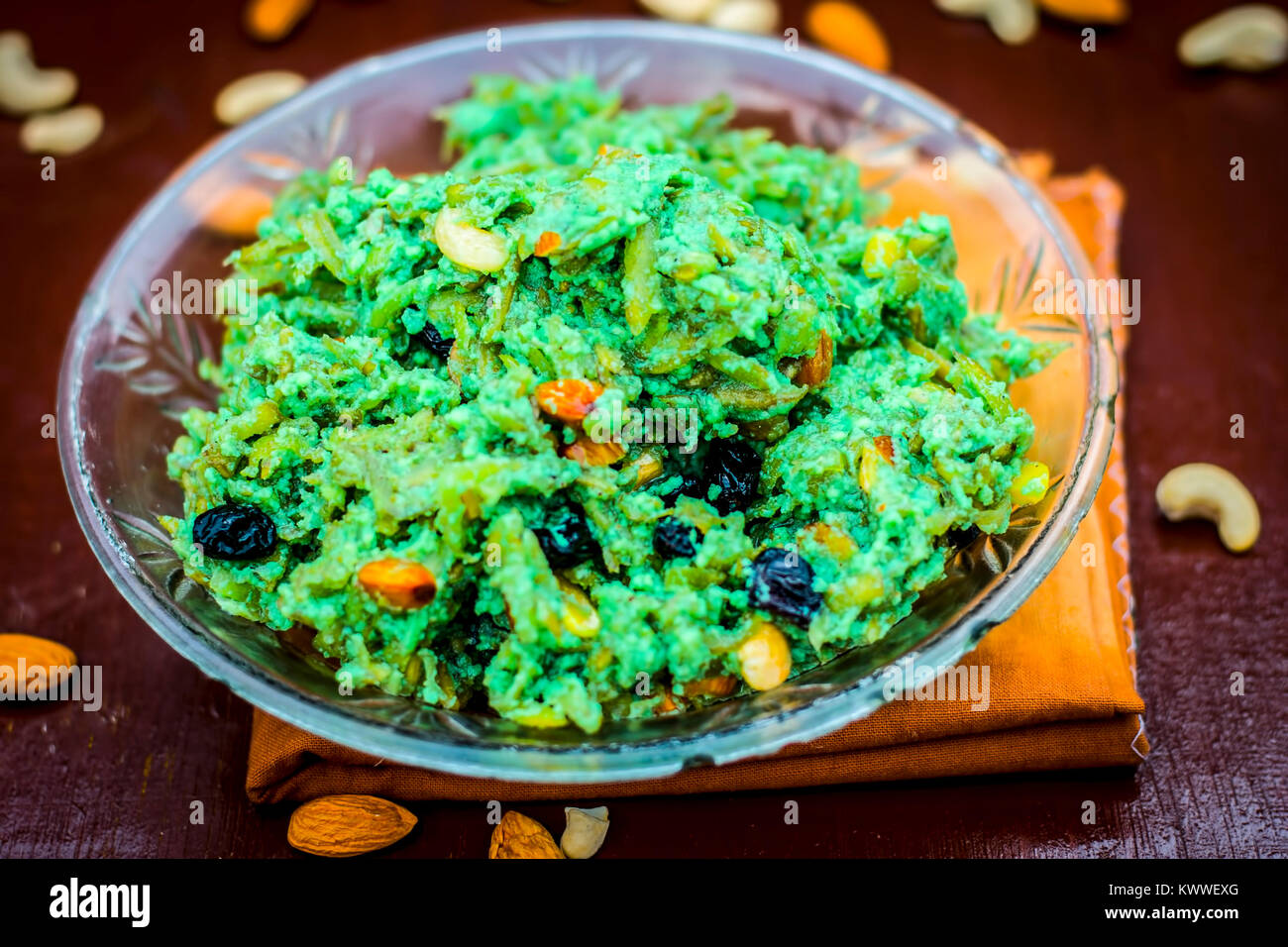 Halwa of Lagenaria siceraria,bottle guard[Dudhi ka halwa] an Indian