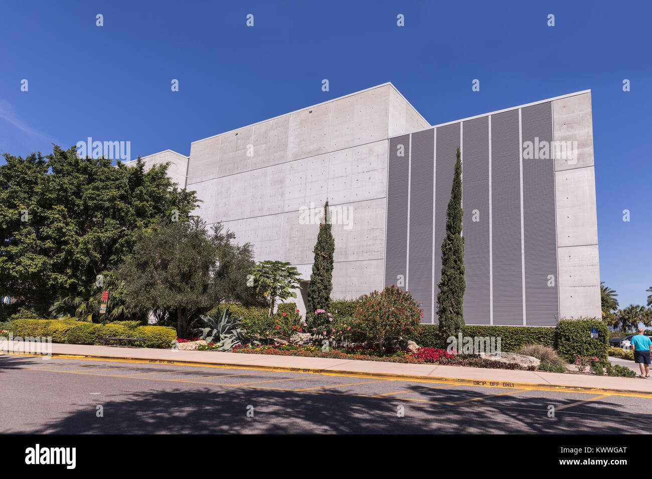 ST. PETERSBURG, USA - FEBR 16, 2017: Salvador Dali Museum in St. Petersburg, FL, USA. Salvator Dali - artist. The museum has one of the largest collec Stock Photo