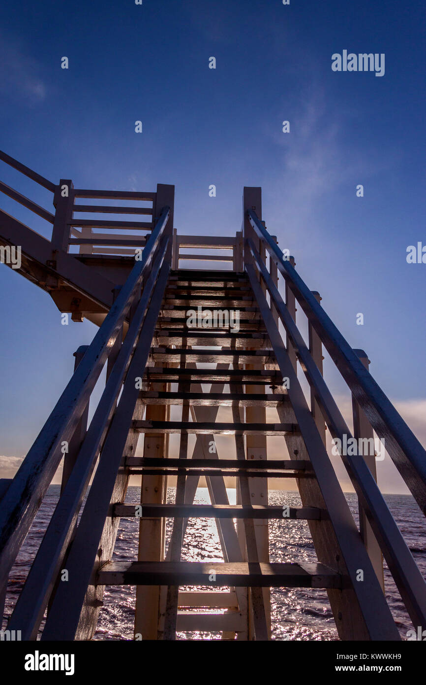 Jacob's Ladder, steps leading from Connaught Gardens to the beach at