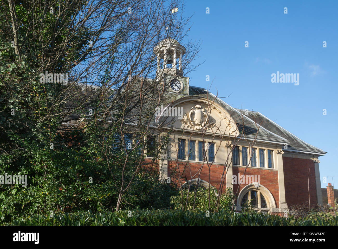 Ferneberga House, the former Town Hall, in Farnborough, Hampshire, UK Stock Photo